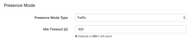 presence mode traffic