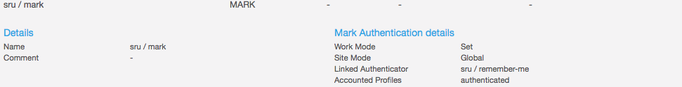 as login sru mark