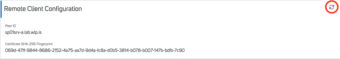 old remote client certificate
